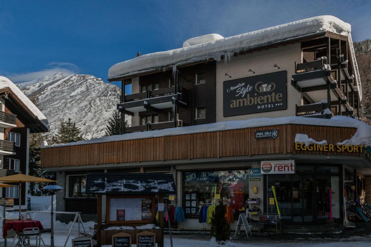 ホテル Ambiente Mountain Style サース フェー エクステリア 写真